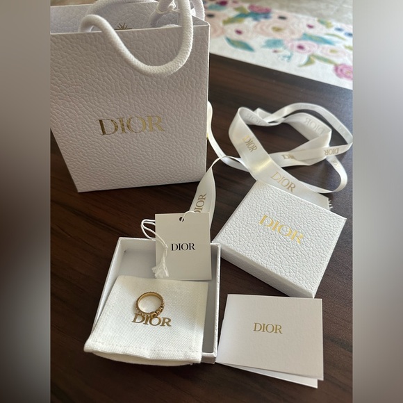 Dior Revolution Ring with care case, box, gift bag, and Dior star trinket ✨ 💍 - Picture 5 of 15